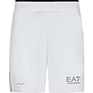 EA7 Emporio Armani Logo Shorts White