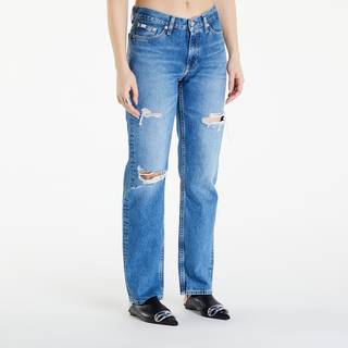 Calvin Klein Jeans - Blå - Low Rise Straight - W25/L32