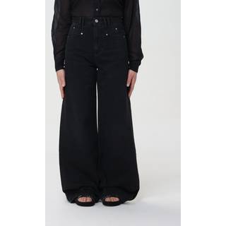 Isabel Marant Lemony wide-leg jeans - black - XXS