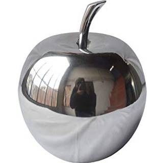 Moderne accenter 3562 Manzano poleret ?blefrugtindretning L?rer Gaver Skolel?rer Dekor Apple Gaver Kontor Desk indretning Hjemindretning S?lvskul