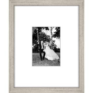 AmericanFlat 11x14 Billedramme i Driftwood - Brug som 5x7 ramme med Mat eller 11x14 ramme uden mat - konstrueret tr? med knust resistent glas og