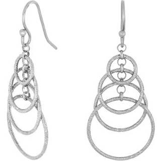 Nordahl Jewellery - FILM52 ørehængere i sølv m. ringe