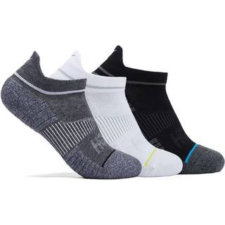 Hoka No-Show Løbesokker 3-Pak Str. 46-50 Sort Unisex - Komfort og Åndbarhed
