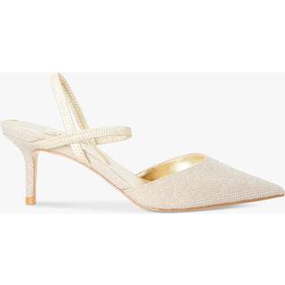 Dune London Dune London Silver Standard Fit Classical Elasticated Open Court Shoes