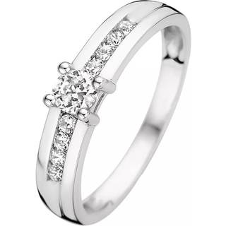 Isabel Bernard Saint Germain damer Ring 14 karat hvidguld IB330073