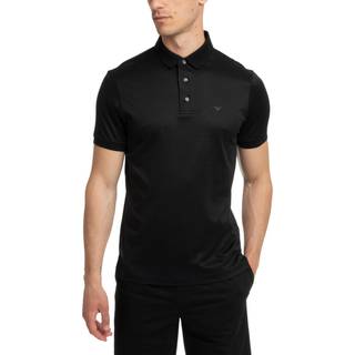 Emporio Armani Short Sleeved Polo T Shirt Black