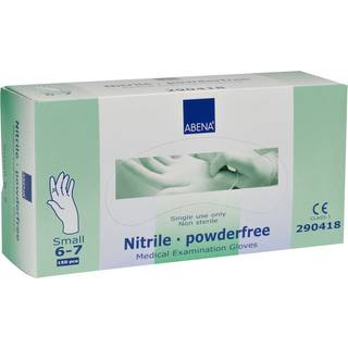 Abena Classic Protect Engangshandsker, Nitril, Blå, 150 stk.-S