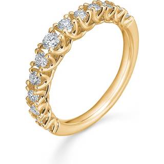 Mads Z Crown Princess Ring 14 kt. rødguld m. 0,50 ct diamant 1541950