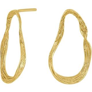Nordahl Jewellery - SHINE52 ørestikker i forgyldt sølv