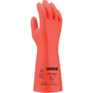 Beskyttelseshandske 1000V Uvex Power Protect Str. 9