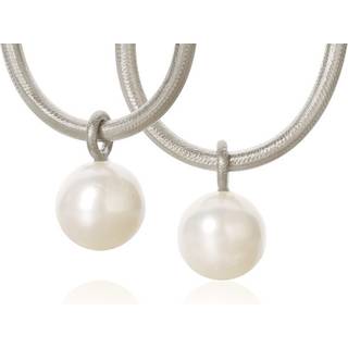 Dulong Globe Pearl 2x Vedhæng Sølv GLO2-F1107 - Dame - 925 Sterling Silver