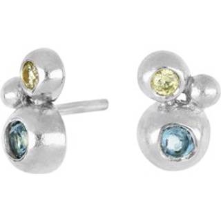Siersbøl sølvørestikker med cubic zirkonia