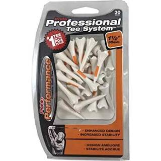 Pride Professional Tee System Evolution Plastic 30 Golf Tees 1 1/2 """" (2-Pack)
