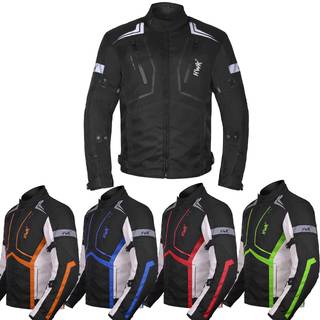 HWK Motorcykeljakke til m?nd og kvinder skorpion med cordura stof til enduro motorcykel ridning og rustningskum polstring til p?virkningsbeskytte