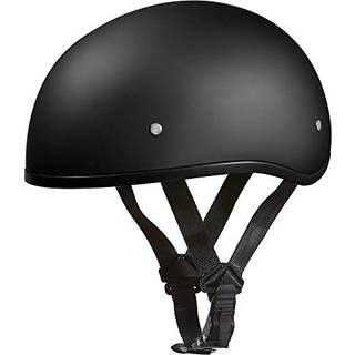 Motorcykelhjelm Half Skull Cap - Letv?gt & stilfuld prik godkendte hjelme til voksne - Perfekt til m?nd og kvindelige ryttere - Komfortabel og si