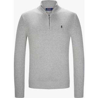 Polo Ralph Lauren Quarter-zip cotton sweater - grey - EU 50