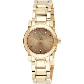 Burberry BU9227 guld rustfrit stål analogt kvartsur til kvinder