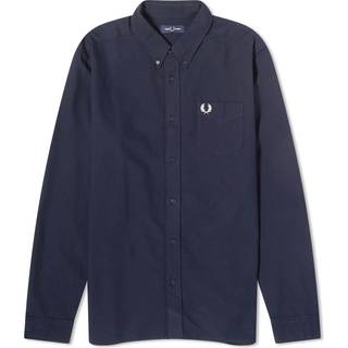 Fred Perry Herren Hemd blau
