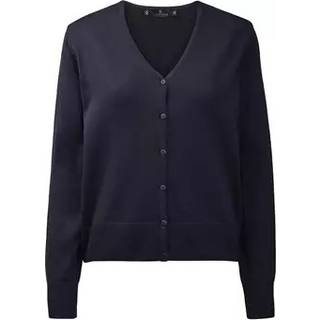 CC55 50161 stockholm women's cardigan v neck buttons Dame Dark Navy S