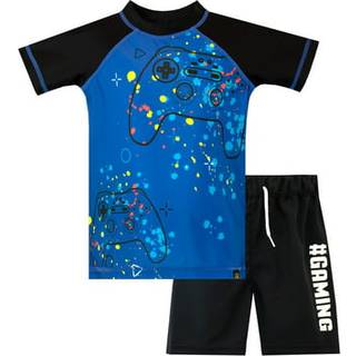 Harry Bear Gaming Pieces Top & Shorts Sæt9 - 10 år (134 - 140cm)