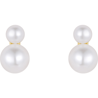 Nahla Petite Studs - Forgyldt