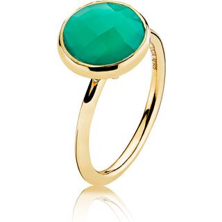 PRIMA DONNA - Ring shiny gold pl. silver - 56