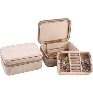 Blanca Smykkeskrin Beige KXD0708 - Dame - Velour