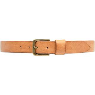 Depeche bælte - 12824 cognac/brass