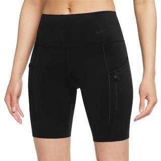 Nike Firm-support Mid-rise Shorts XS - Korte Tights til Dame med Lommer & Reflekser