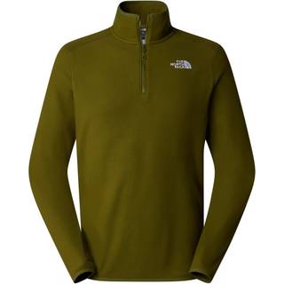The North Face 100 Glacier 1/4 Zip Fleecesweatere Herrer størrelse M farve olivengrøn