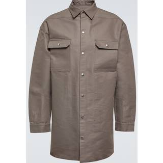 Rick Owens Denim overshirt - neutrals - EU 50