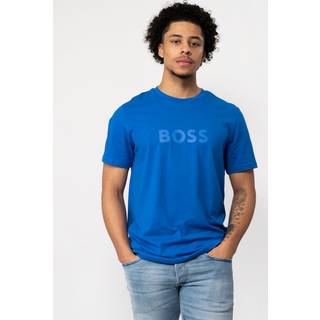 BOSS t-shirt i grøn til herre | Regular fit |