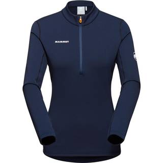 Mammut Women's Aenergy ML Half Zip Pull Marine/Black, marine-black, XL