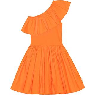Molo GOTS Chloey Kjole Mango Tango 92/98 cm  Orange.  92/98 cm  kvinde