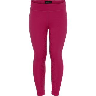 Equipage - Junior Java vintertights med fullgrip - Fruit Dove / 146/152