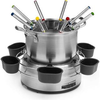 Princess 172680 Stainless Steel Fondue Raclette &amp; Fondue