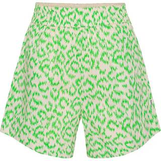 Molo Alice Shorts Green Leo 152 cm  Grøn  152 cm  kvinde