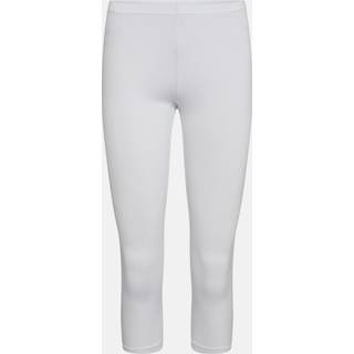 DECOY capri leggins i bambus i hvid til kvinder.