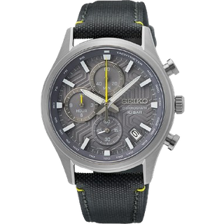 Seiko SSB423P1 Chronograph Black Nylon Strap Watch - W25463