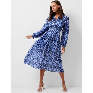 French Connection French Connection Blue Cynthia Fauna Midi Dress