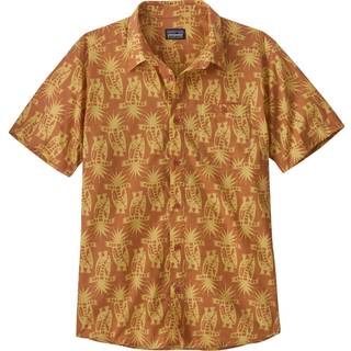 Patagonia Go To Shirt Skjorte Herrer størrelse S farve brun