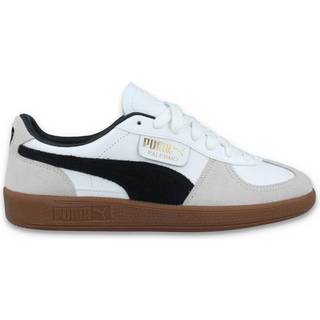 Puma Palermo Leather Sneakers Unisex, White, Size 47, Shoes - Gum - 47