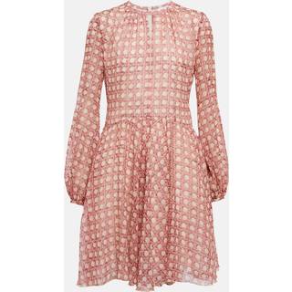 Giambattista Valli Silk georgette minidress - pink - XL