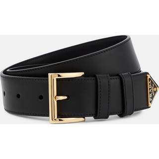 Prada Logo leather belt - black - 85CM