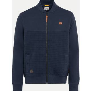 camel active Herren Sweatjacke blau unifarben