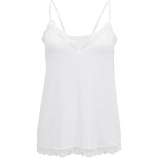 Mey Luise Spaghetti Top - White - 36