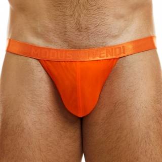 Modus Vivendi Muslin Tanga Briefs - Orange