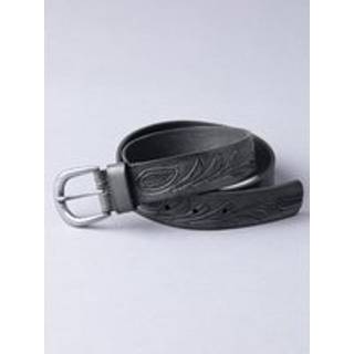 Lakeland Leather Lakeland Leather Black Embossed Belt