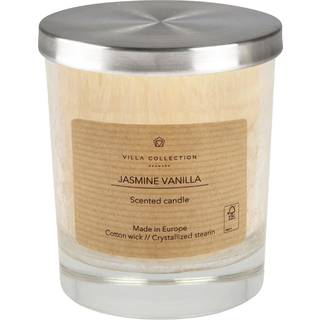 Kras Duftlys fra Villa Collection - Beige farve - Krystalliseret stearin