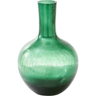 POLSPOTTEN Vases - 'Ball Body' vase, green, large in Dark green Glass